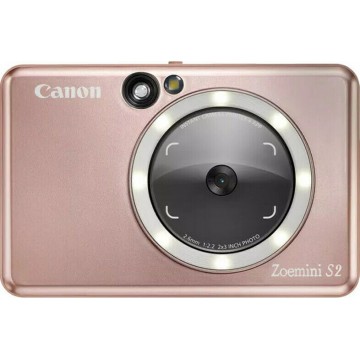 Canon Zoemini S2 ZV223 Instant Cam Rose Gold Φωτογραφική Μηχανή 